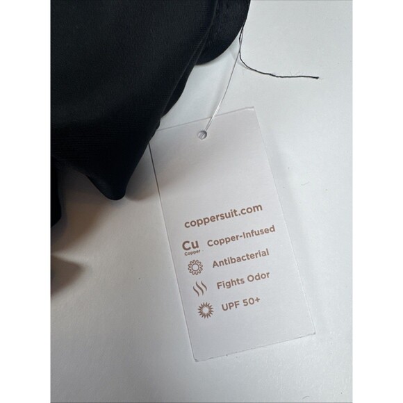 Copper Control Women's Cross Front Bra Swim Top Copper Infused Size Small - NWT - Picture 6 of 8